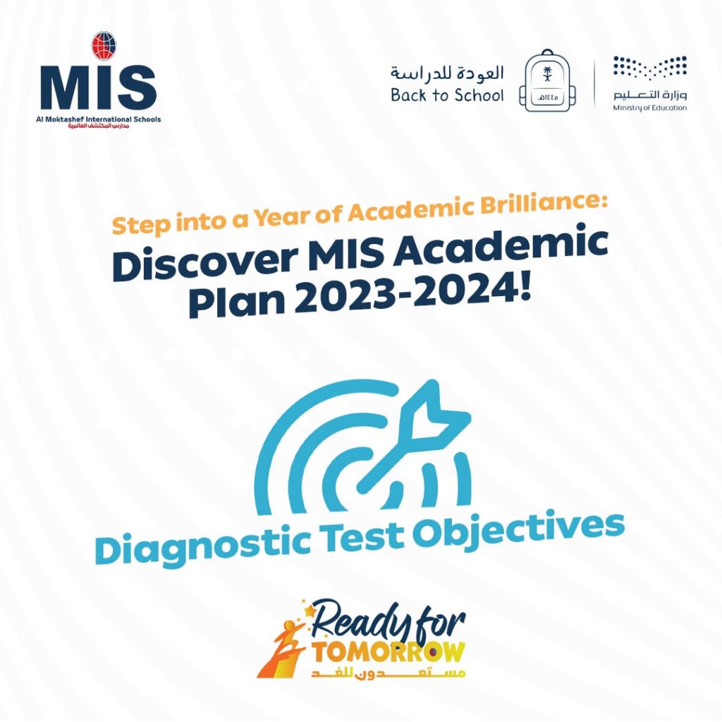 Discover MIS Academic Plan 2023-2024 ( Diagnostic Test Objectives )