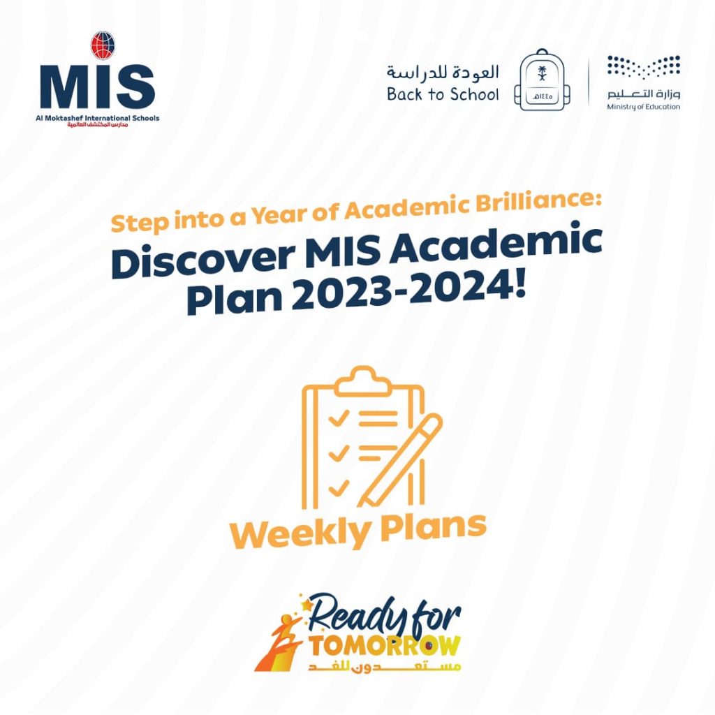 Discover MIS Academic Plan 2023-2024 ( Weekly Plans )