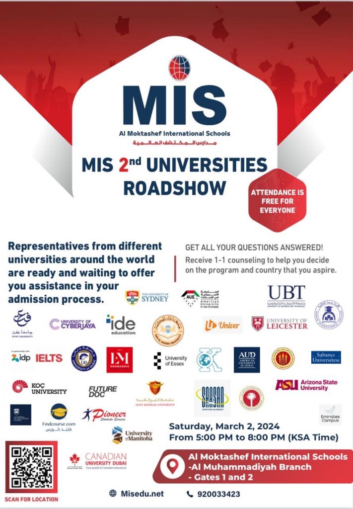 MIS 2nd Universities Roadshow
